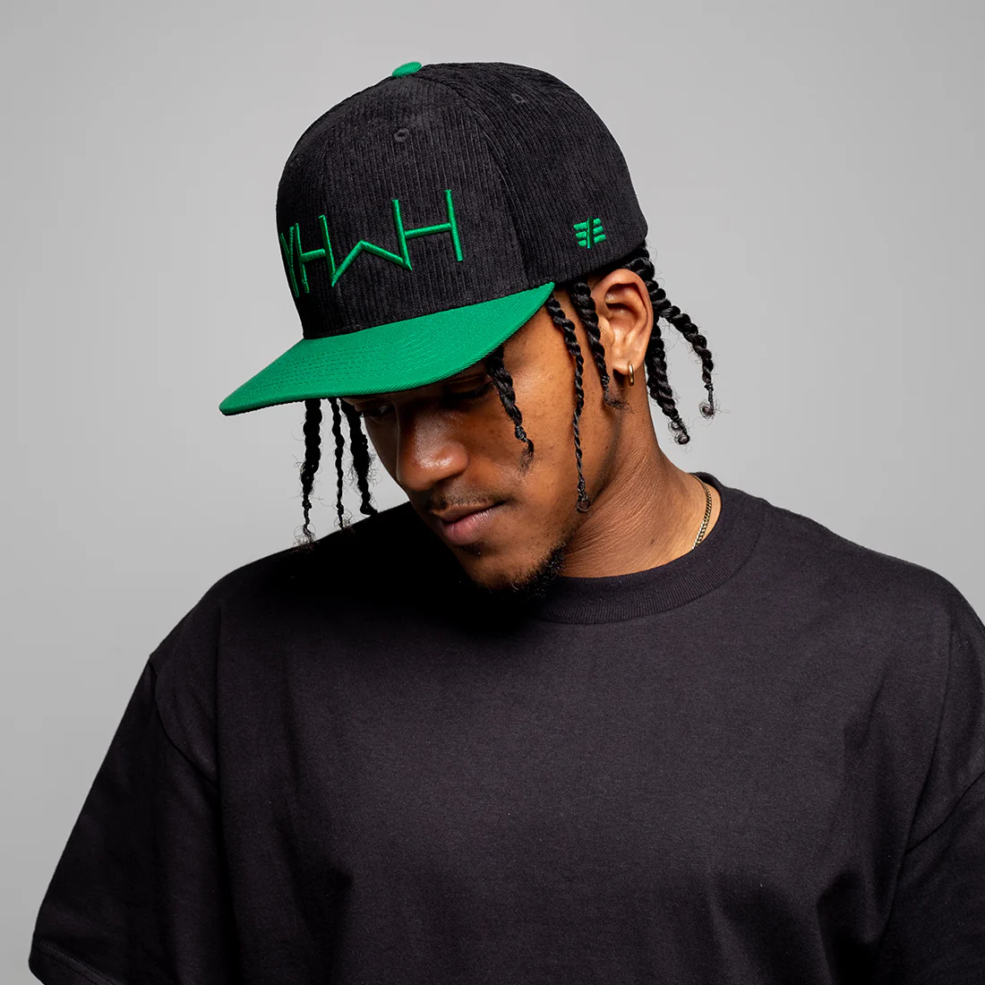 Corduroy YHWH Snapback - Garden Grove - Image 2
