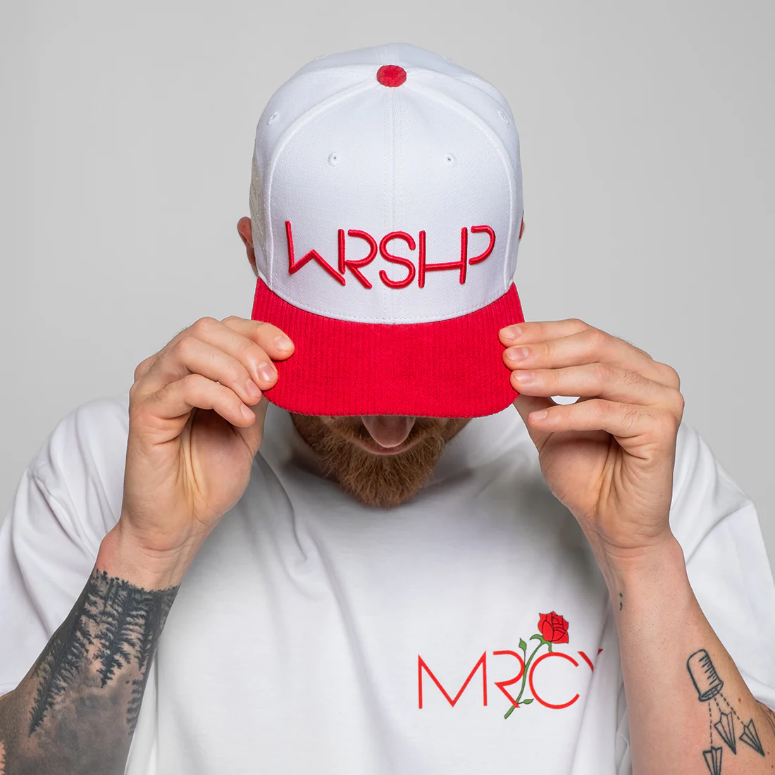 Rose Corduroy WRSHP Snapback - Image 2