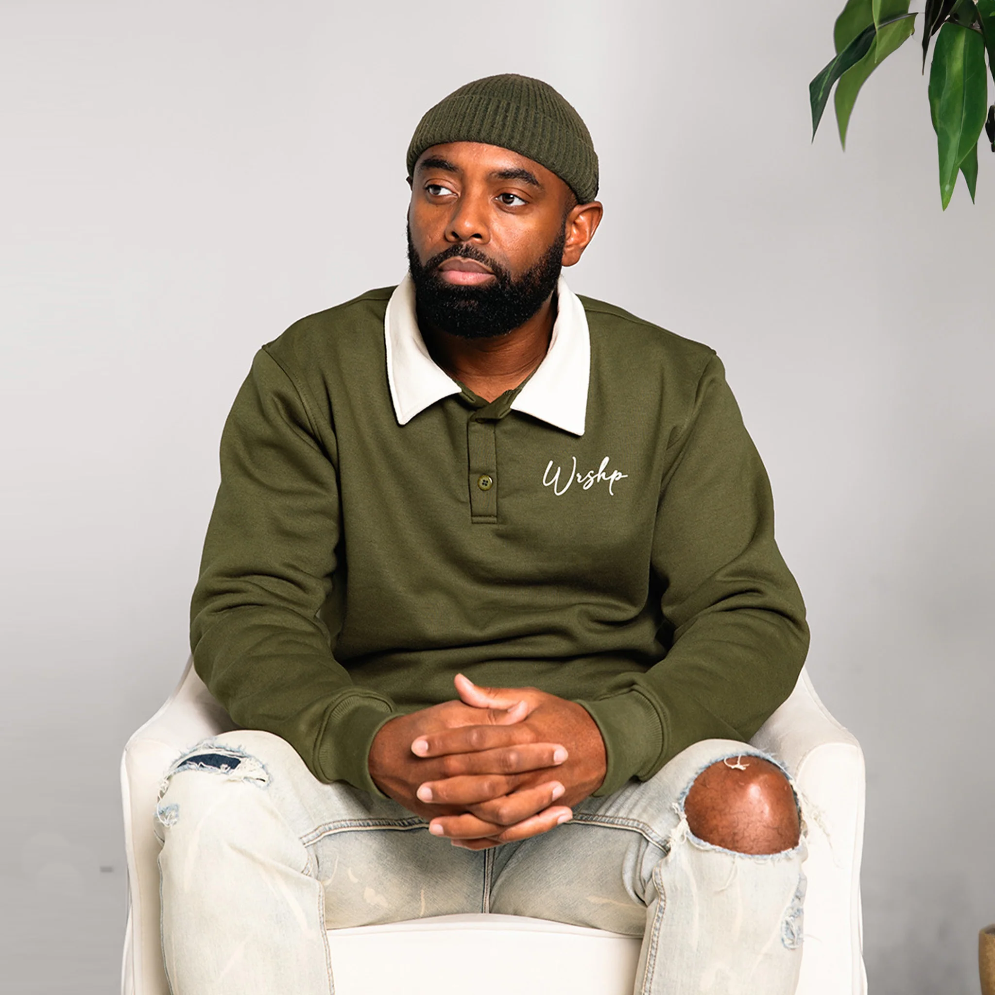 Homage Collared Pullover - Image 2