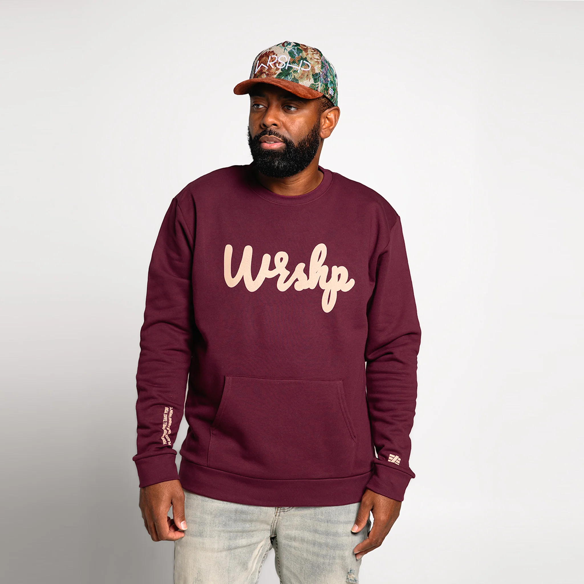 WRSHP Pocket Crew- Cranberry - Image 2